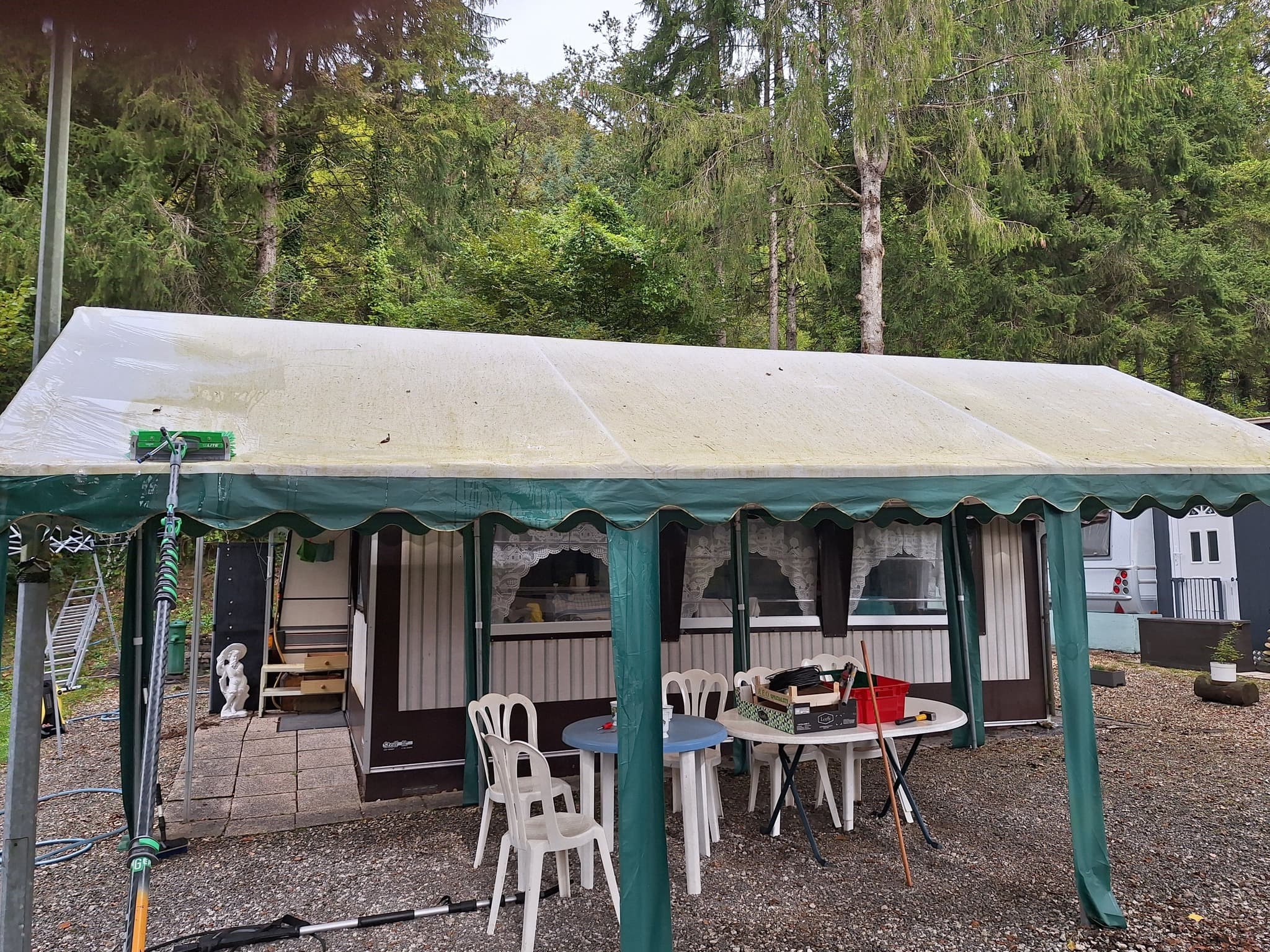 Intervention nettoyage extérieur