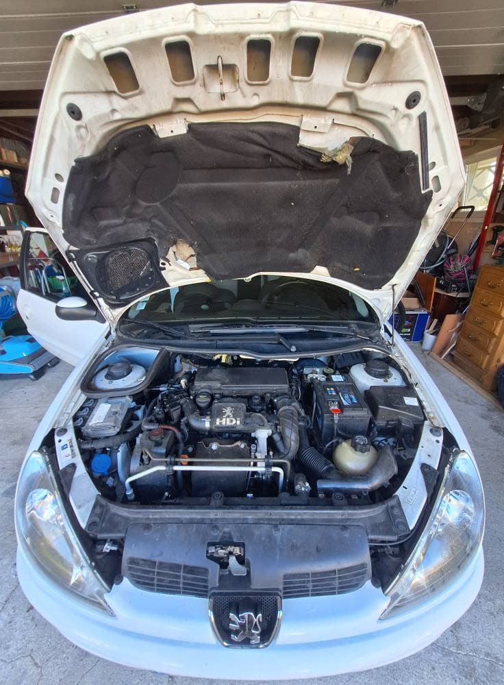 Avant nettoyage véhicule - SP Nettoyages